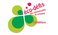 Logo Eco-défis des commerçants de Châtillon