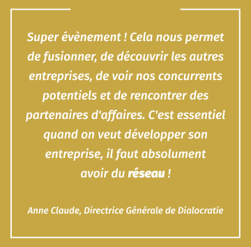 ANNE CLAUDE DIRECTRICE GENERALE DE DIALOCRATIE