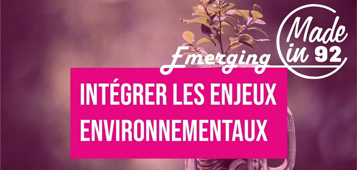 Intégrer les enjeux environnementaux dans le secteur industriel