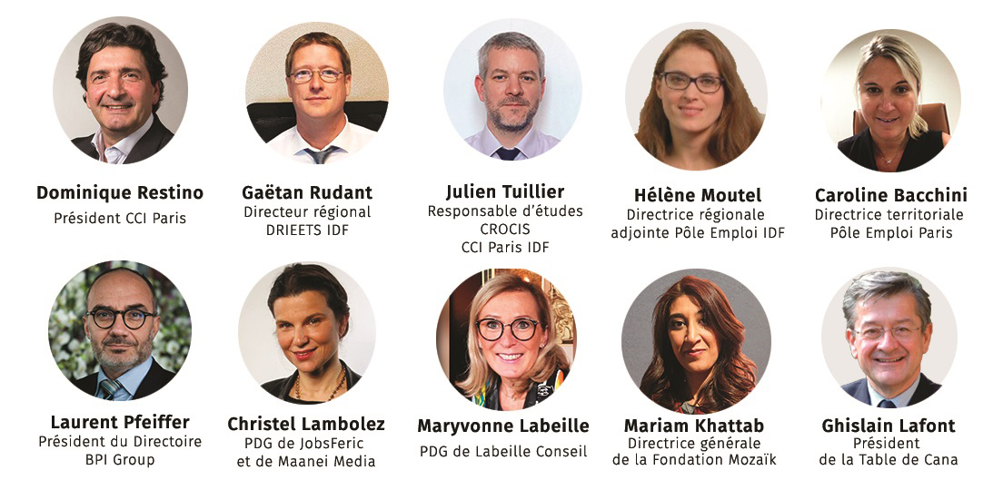 Intervenants Conférence Recruter pour la Relance