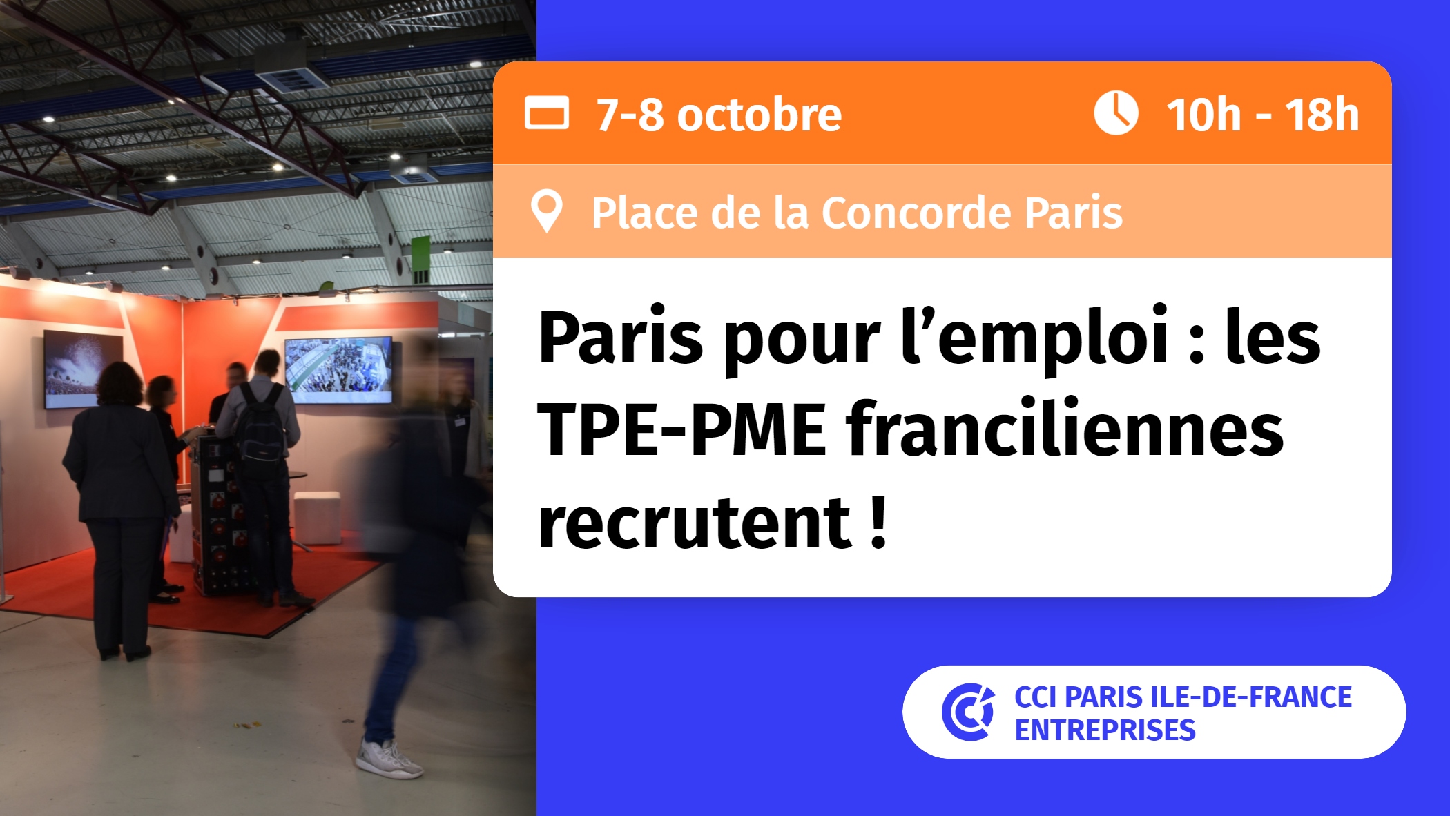 Recruter pour la relance - Forum Emploi CCI Paris Ile-de-France