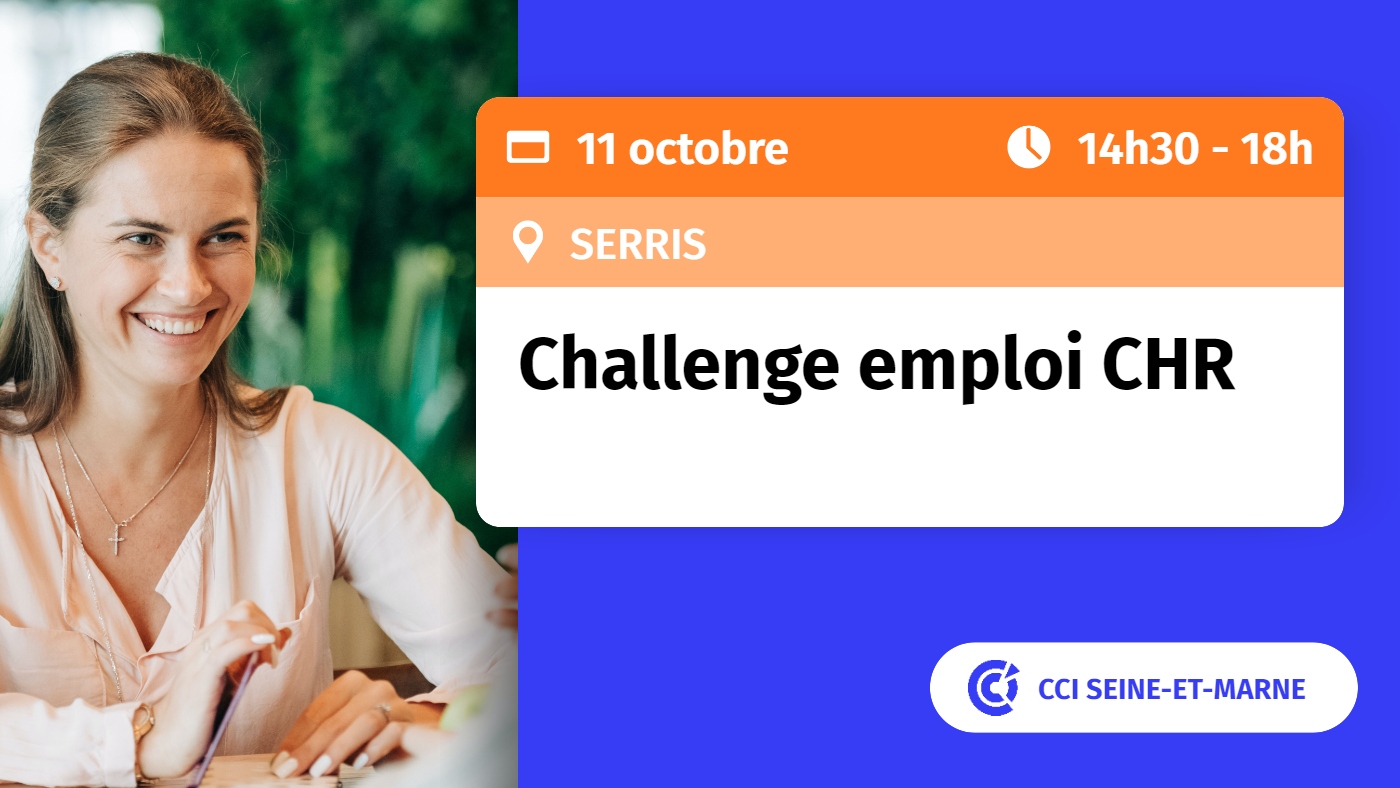 Recruter pour la relance - Challenge Emploi CCI 77