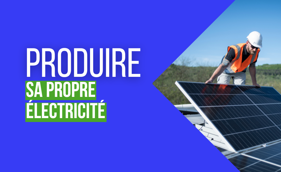 mise en place d’une production d’électricité photovoltaïque