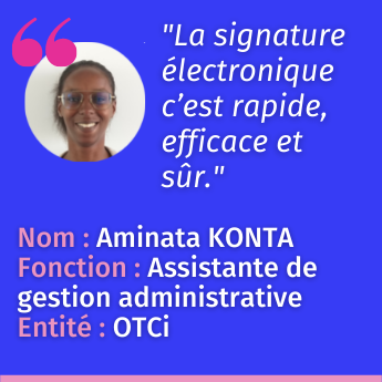 Aminata Konta, OTCI