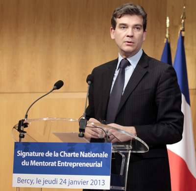 Arnaud Montebourg, ministre du redressement productif