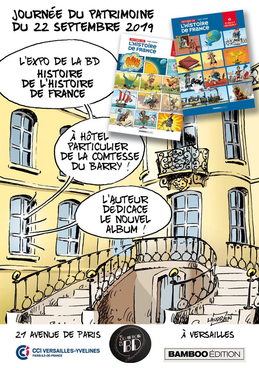Journée du Patrimoine à l'Hôtel de Madame du Barry à Versailles