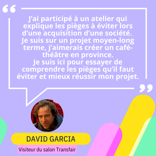 Transfair retour participant David Garcia Transfair retour participant David Garcia