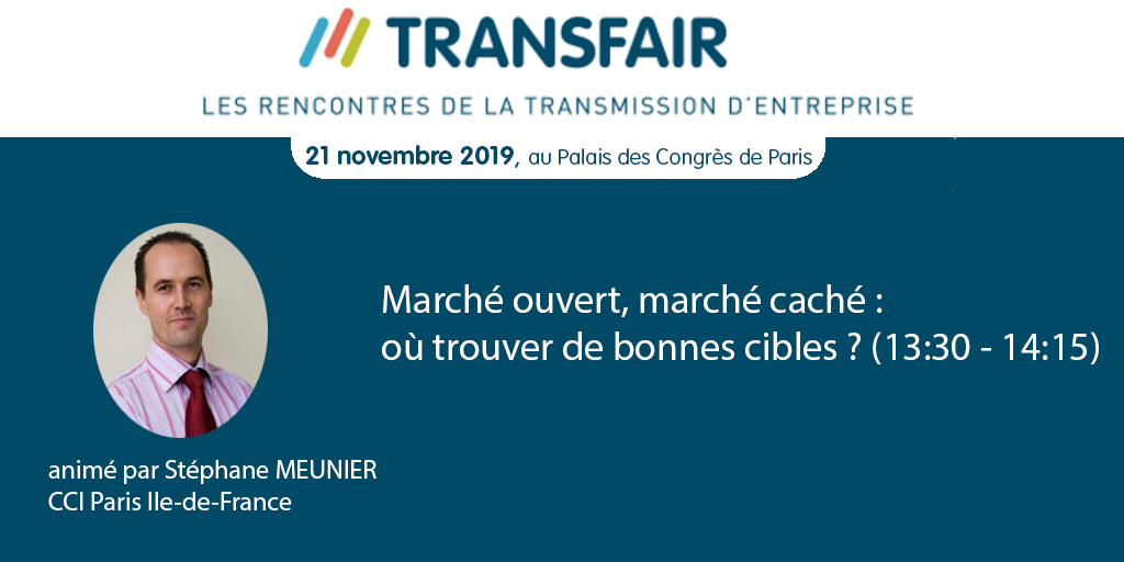 Marché ouvert, marché caché : où trouver de bonnes cibles ? (13:30 - 14:15) Marché ouvert, marché caché : où trouver de bonnes cibles ? (13:30 - 14:15)