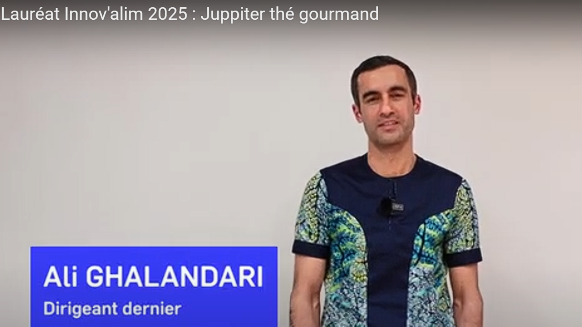 Juppiter thé gourmand