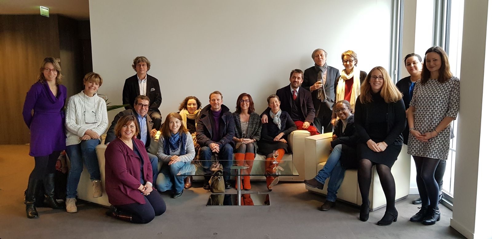 Le Club des managers du commerce des Hauts-de-Seine lors de la réunion de clôture 2017