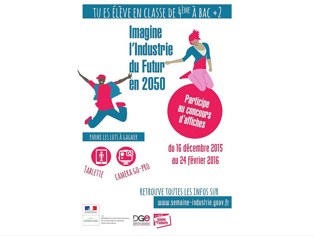 Concours d'affiche "Imagine l'Industrie du futur en 2050"