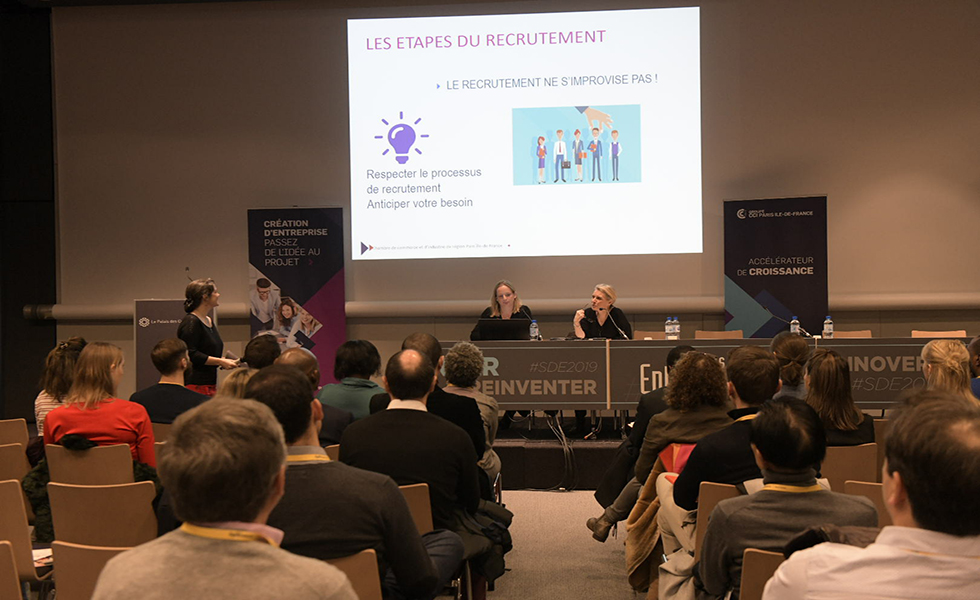 Salon des entrepreneurs 2019 - Conférence : Embaucher votre 1er salarié Salon des entrepreneurs 2019 - Conférence : Embaucher
votre 1er salarié