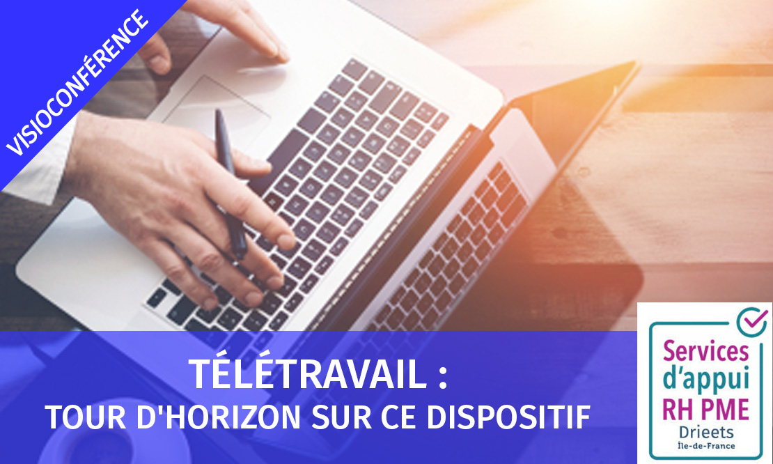Webinar : Télétravail, tour d'horizon sur ce dispositif 