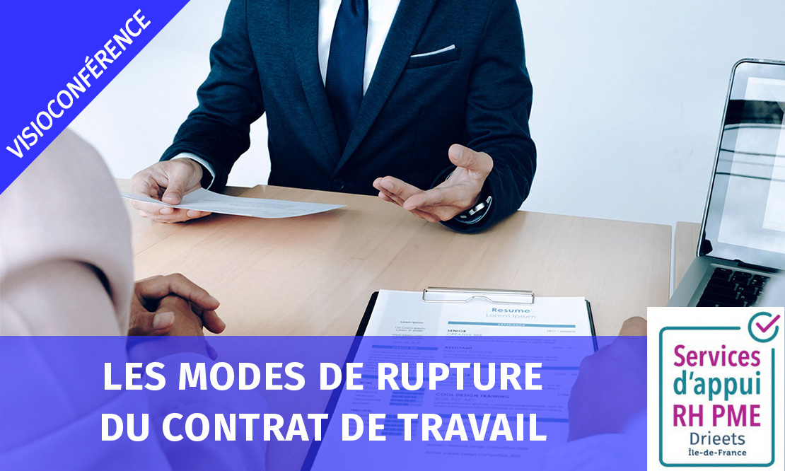 Webinar : Quels sont les différents modes de rupture du contrat de travail ?