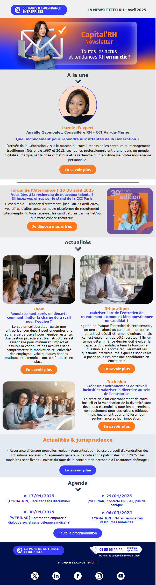 Capital'RH Avril 2025