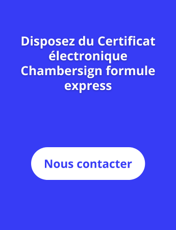 chambersign formule express