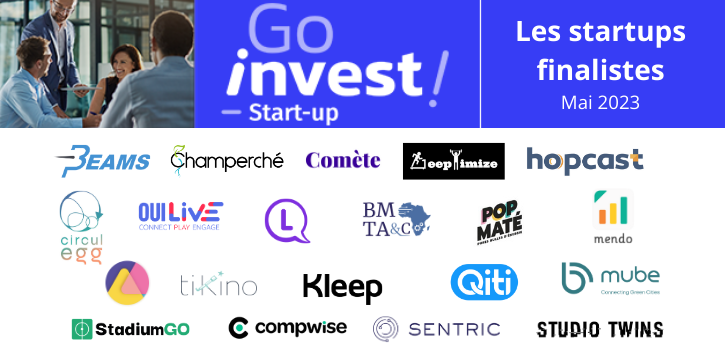 Les startups finalistes