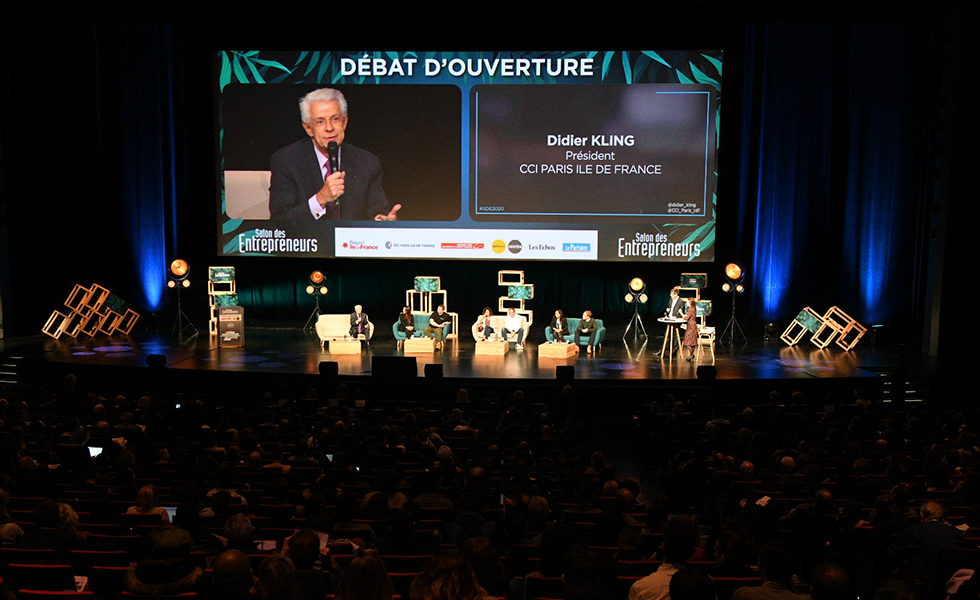 Voir le livetweet : Débat d'ouverture du Salon des Entrepreneurs