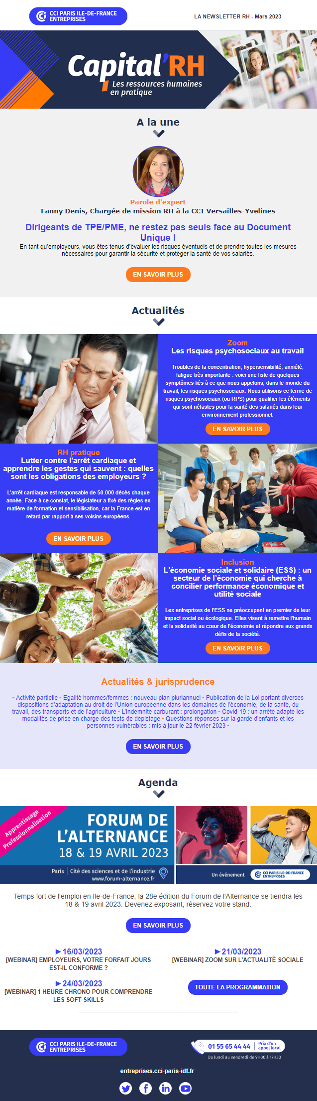 Newsletter Capital RH - Mars 2023