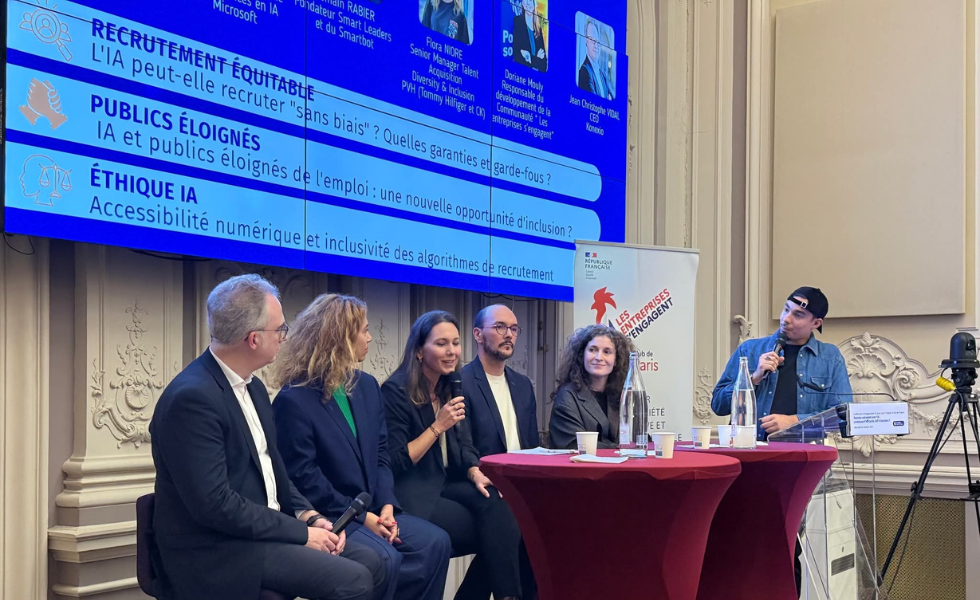 Conférence « Recruter avec l’IA » Table ronde 2