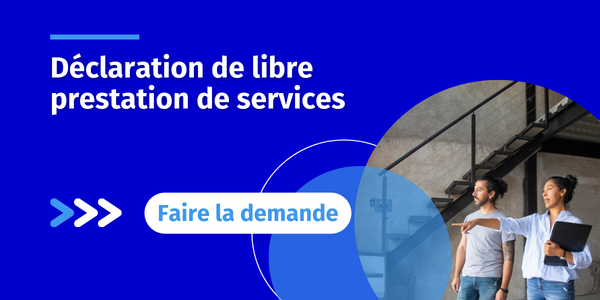 Déclaration de libre prestation de services