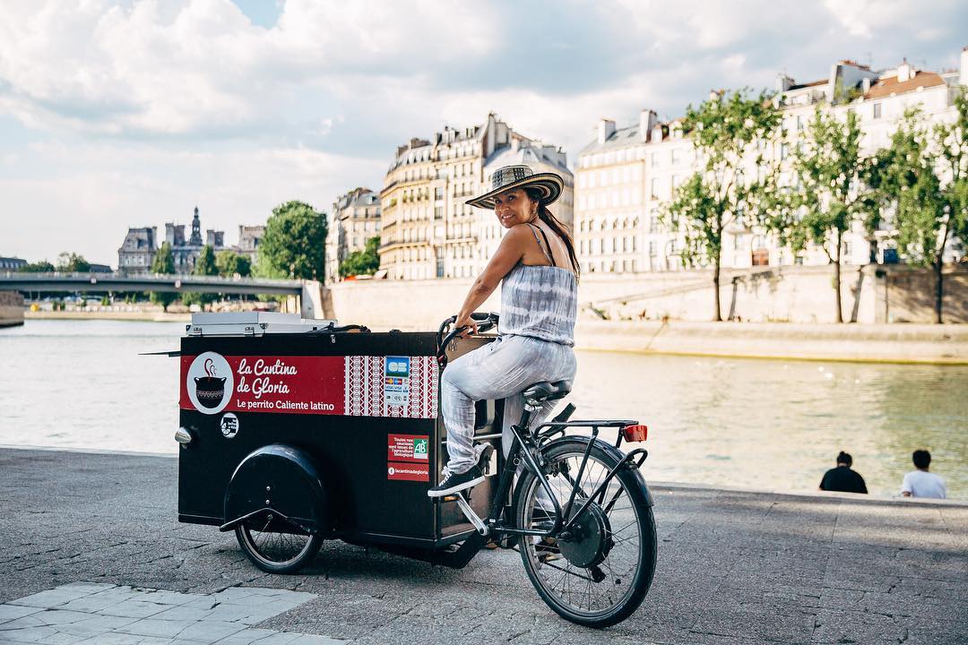 La cantina de Gloria, le triporteur