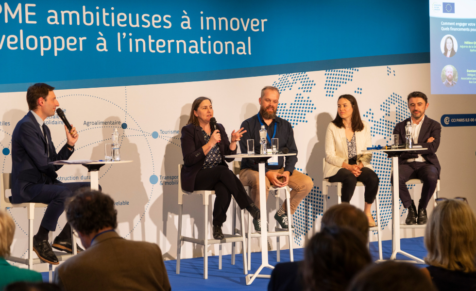 Patricia Blanc, Damien Huet, Hélène Quillien et Yann Wehrling Forum Europe