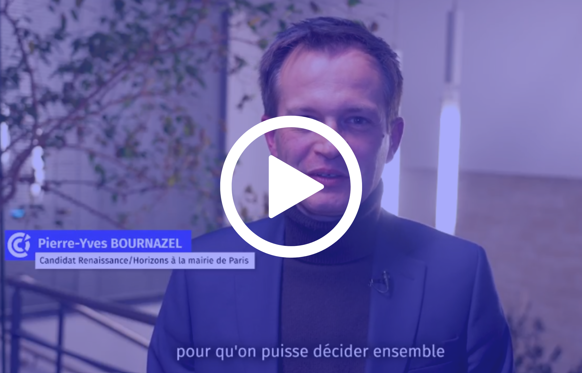 Iterview Pierre-Yves BOURAZEL