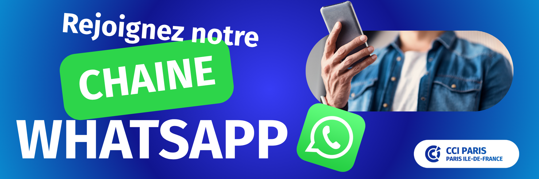chaine whatsapp cci paris 