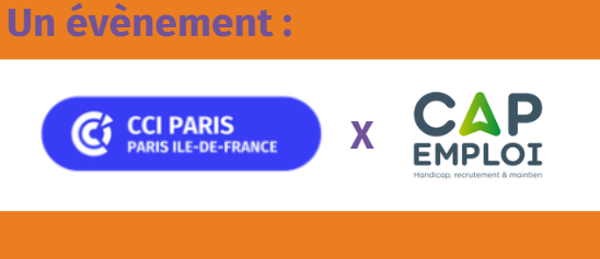 logo cci paris et cap emploi