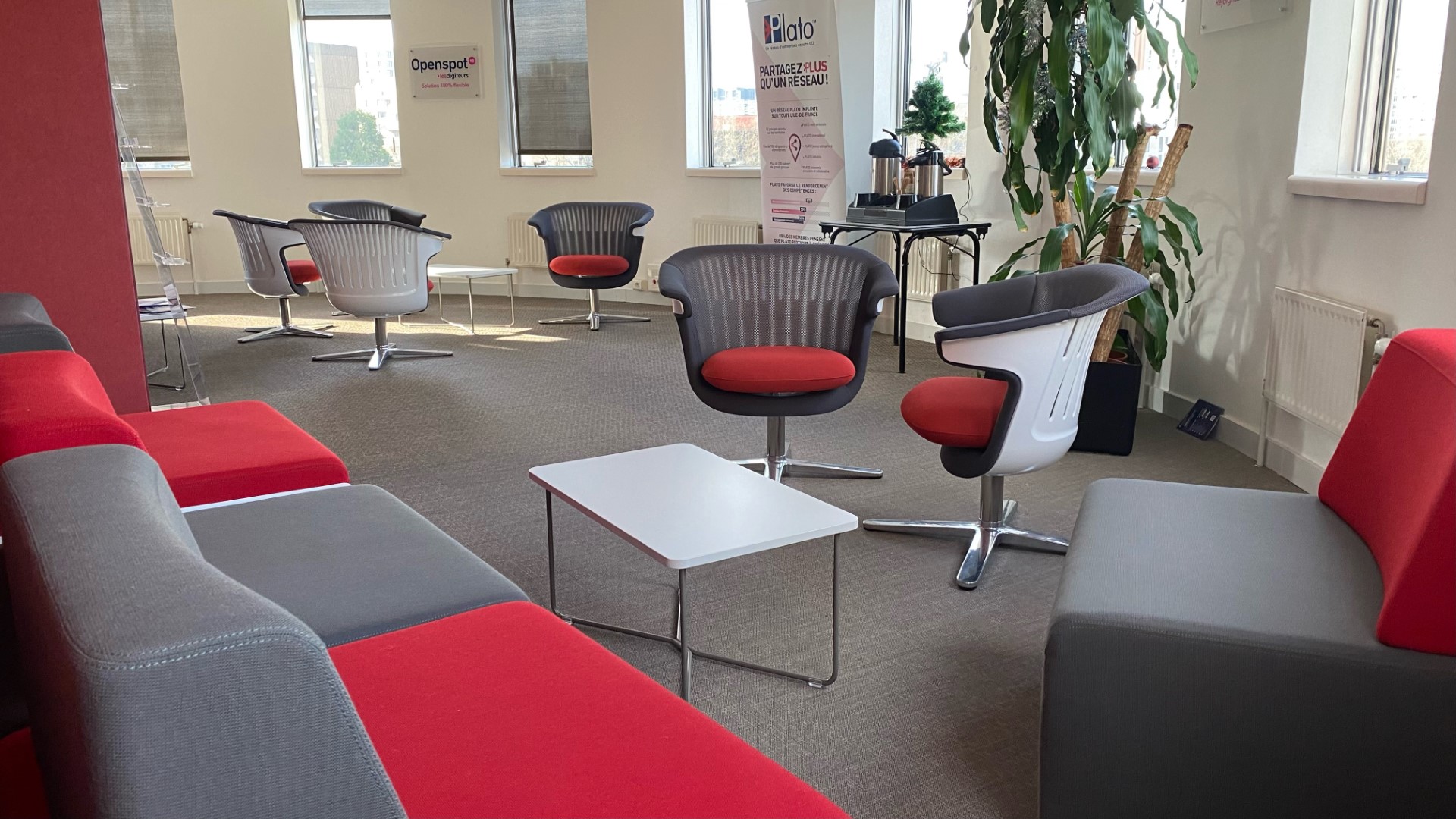 photo espace de travail lounge