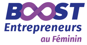 logo boost entrepreneurs au féminin